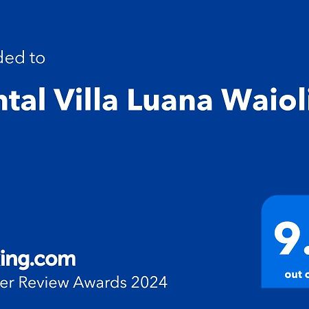 Rental Villa Luana Waioli Tomigusuku Extérieur photo